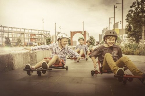 Самокат-каталка EzyRoller Classic Black