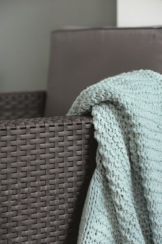 Комплект садовой мебели Allibert Monaco set серый