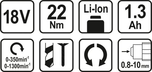 Аккумуляторный шуруповерт STHOR 78972