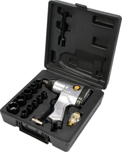 Пневматичний гайковерт VOREL 81101 + Аксесуари + Кейс