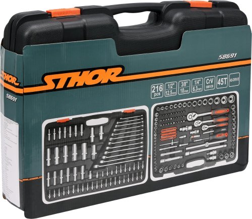 Набор инструментов STHOR 58691 (216 предметов)