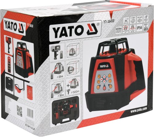 Ротаційний лазерний нівелір YATO YT-30430