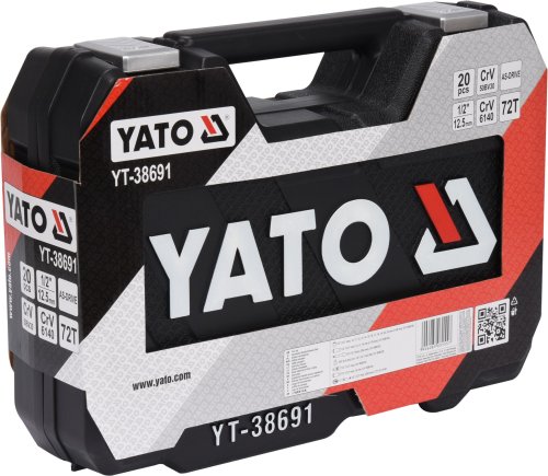 Набор инструментов YATO YT-38691 (20 предметов)