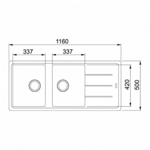 Мойка Franke Basis BFG 621 бежевый 114.0367.619