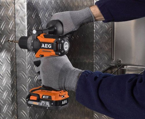 Дрель шуруповерт аккумуляторная AEG BS18CBLLI-202C