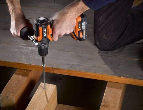 Дрель шуруповерт аккумуляторная AEG BS18CBLLI-202C