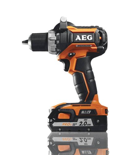 Дрель шуруповерт аккумуляторная AEG BS18CBLLI-202C