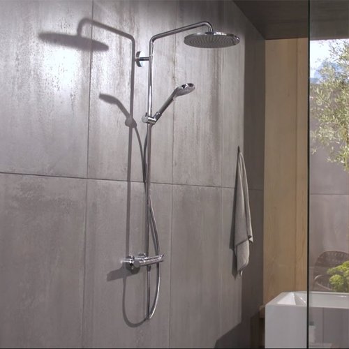 Душова система Hansgrohe Croma Select 280 Air 1jet Showerpipe 26790000
