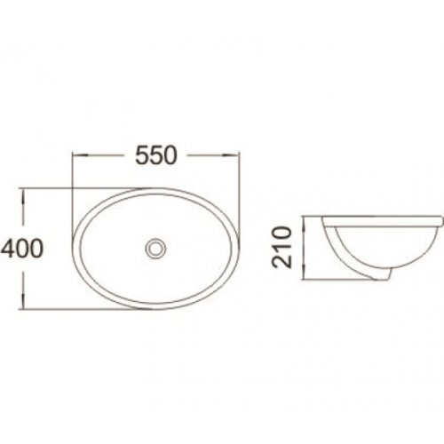 Умывальник Volle 13-01-02