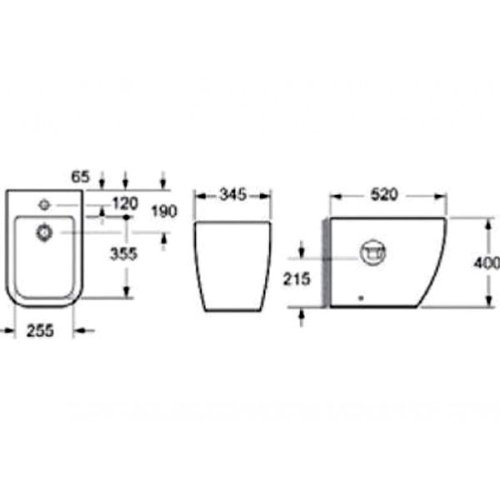 Биде Volle Orlando 13-35-072
