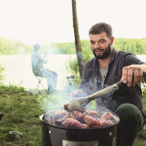 Гриль-коптильня угольная Weber Smokey Mountain Cooker 47см 721004