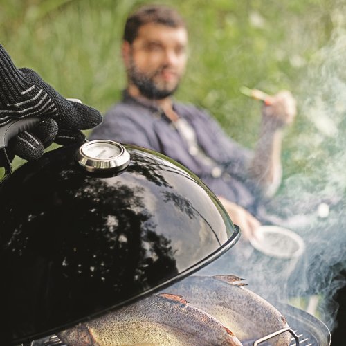 Гриль-коптильня угольная Weber Smokey Mountain Cooker 47см 721004