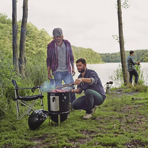 Гриль-коптильня угольная Weber Smokey Mountain Cooker 47см 721004