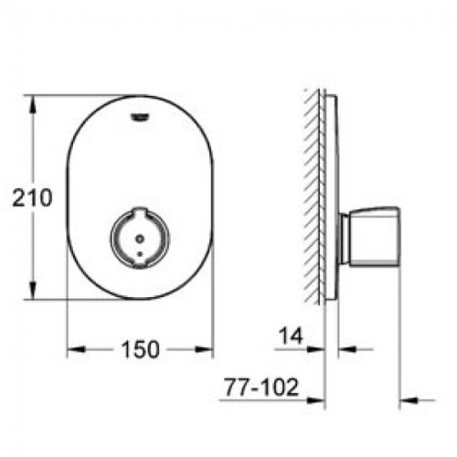 Смеситель Grohe Grohtherm 2000 19418000