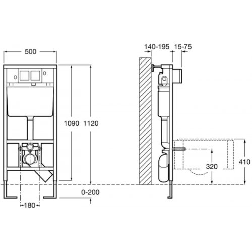 Инсталляция Roca Pro A890090020