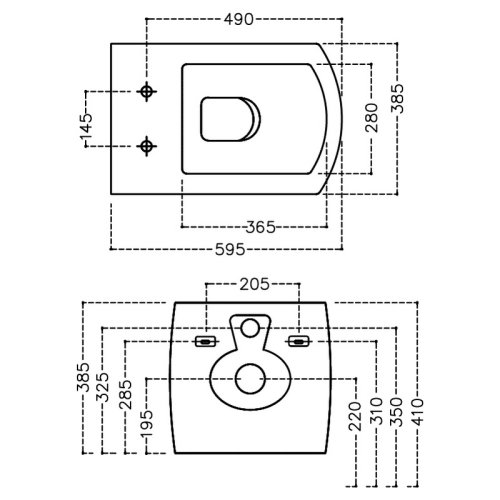 Подвесной унитаз Jaquar Kubix F KUS-WHT-35951