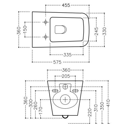 Подвесной унитаз Jaquar D'arc DRS-WHT-37951