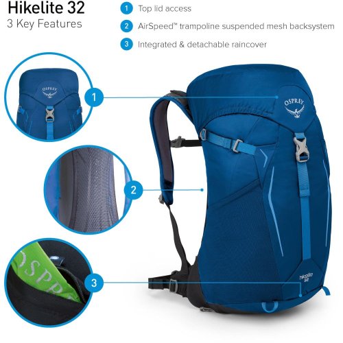 Рюкзак Osprey Hikelite 32 Black