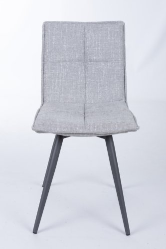 Стул поворотный Nicolas Madrid Рогожка Светло-серый MD000349