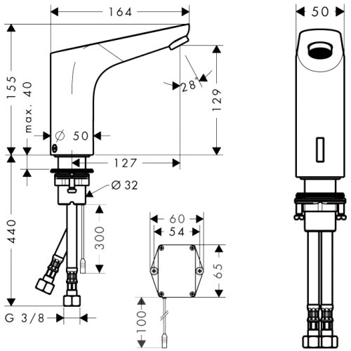 Смеситель для умывальника Hansgrohe Focus 31172000