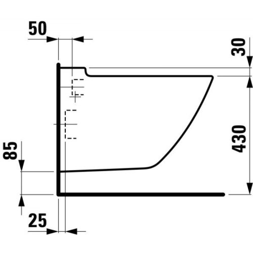 Підвісний унітаз Laufen Palace Rimless H8207060000001