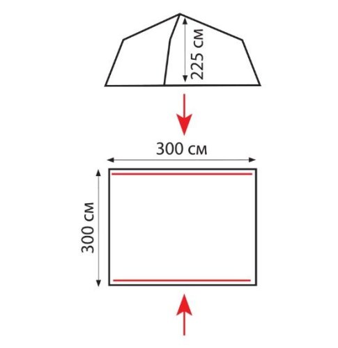 Шатер Tramp Bungalow Lux v2 TRT-085