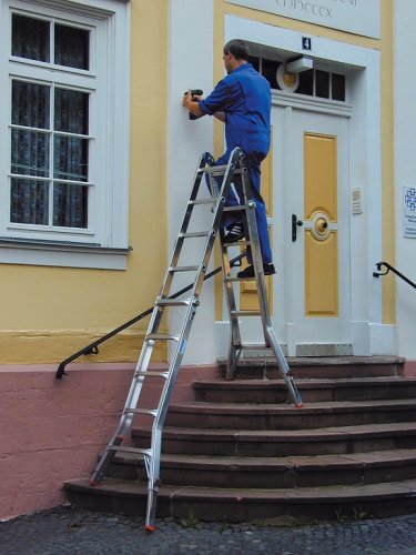 Лестница универсальная раскладная Krause TeleVario 4x5