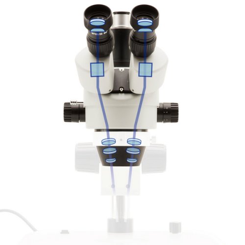 Микроскоп Optika SZM-4 7x-45x Trino Stereo Zoom