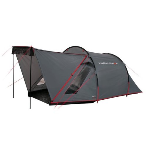 Палатка High Peak Ascoli 3 (Dark grey/Red)