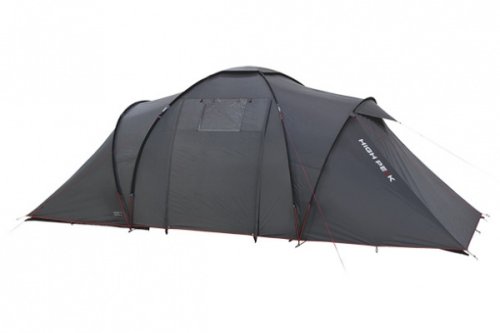 Палатка High Peak Como 6 (Dark Grey/Red)