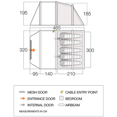 Палатка Vango Winslow Air 500 Treetops
