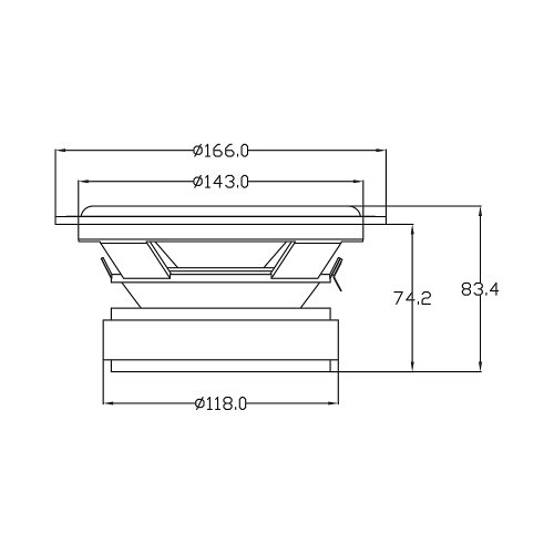 Акустика Kicx Sound Civilization W165.5