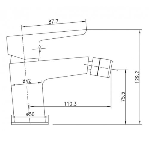 Смеситель Imprese Breclav 40245W