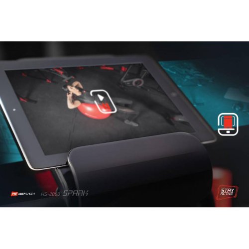 Велотренажер Hop-Sport HS-2080 Spark grey/white 2018