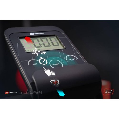 Велотренажер Hop-Sport HS-2080 Spark grey/white 2018