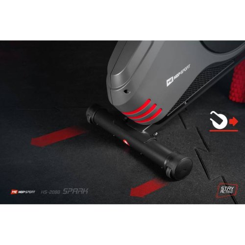 Велотренажер Hop-Sport HS-2080 Spark grey/white 2018