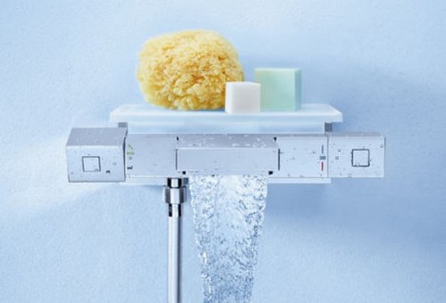 Смеситель для ванной Grohe Grohtherm Cube 34497000