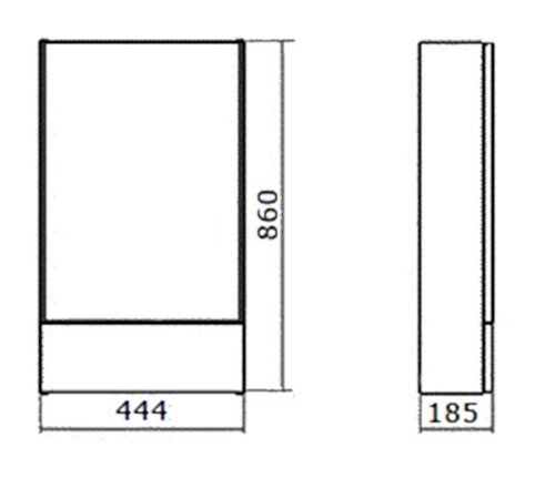 Шкафчик Kolo Nova Pro 88435-000