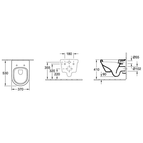 Унітаз Villeroy & Boch Omnia Architectura 5684R001
