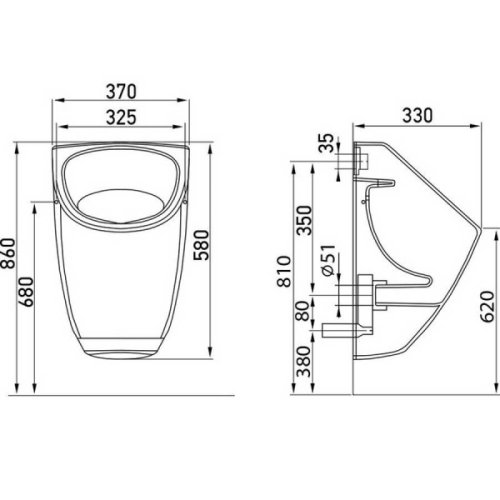 Писсуар Volle Maro 13-52-888