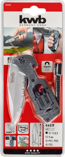 KWB мультитул с 4 битами