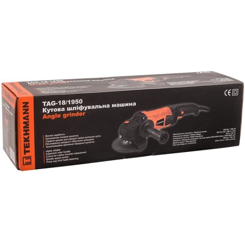 Болгарка Tekhmann TAG-18/1950 (845243)