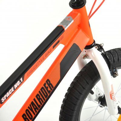 Велосипед RoyalBaby Space NO.1 Steel 16" оранжевый (RB16-17S-ORG)