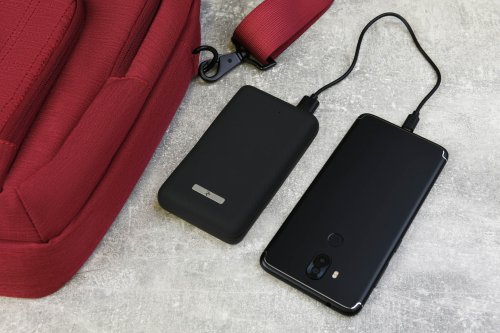 Портативное зарядное устройство 2Е SOTA series Slim 20000мА/ч, DC 5V, 2USB-2.1A&2.1A, black