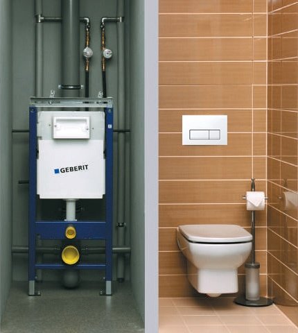 Клавиша смыва Geberit Delta51 115.105.11.1