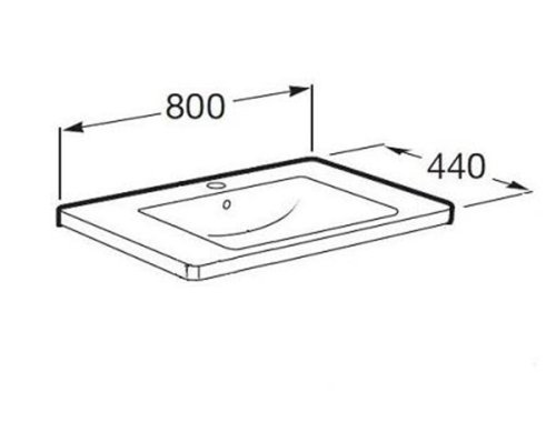 Умывальник Roca Gap A327470000