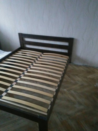 Кровать двуспальная МИКС-мебель STAR 1600x2000 коньяк