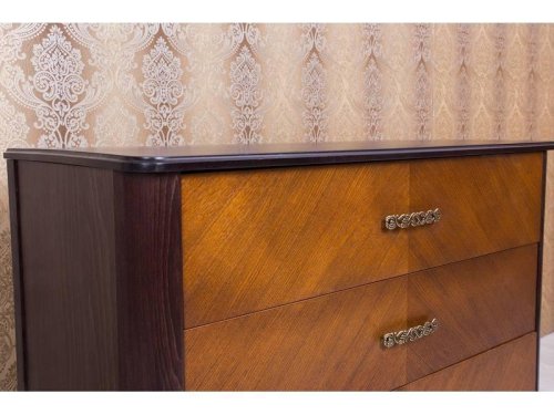 Комод МИКС-мебель Ассоль темный орех