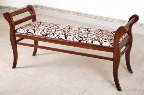 Банкетка МИКС-мебель Роял New 1300 темный орех