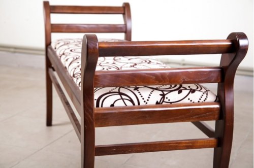 Банкетка МИКС-мебель Роял New 1300 темный орех